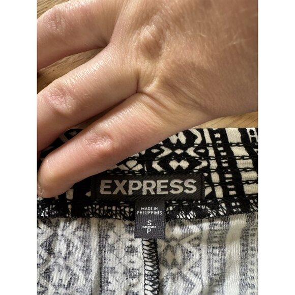 Express Cold Shoulder Tunic Dress Size Small Stretch Rayon Blend Career Office - Picture 7 of 12